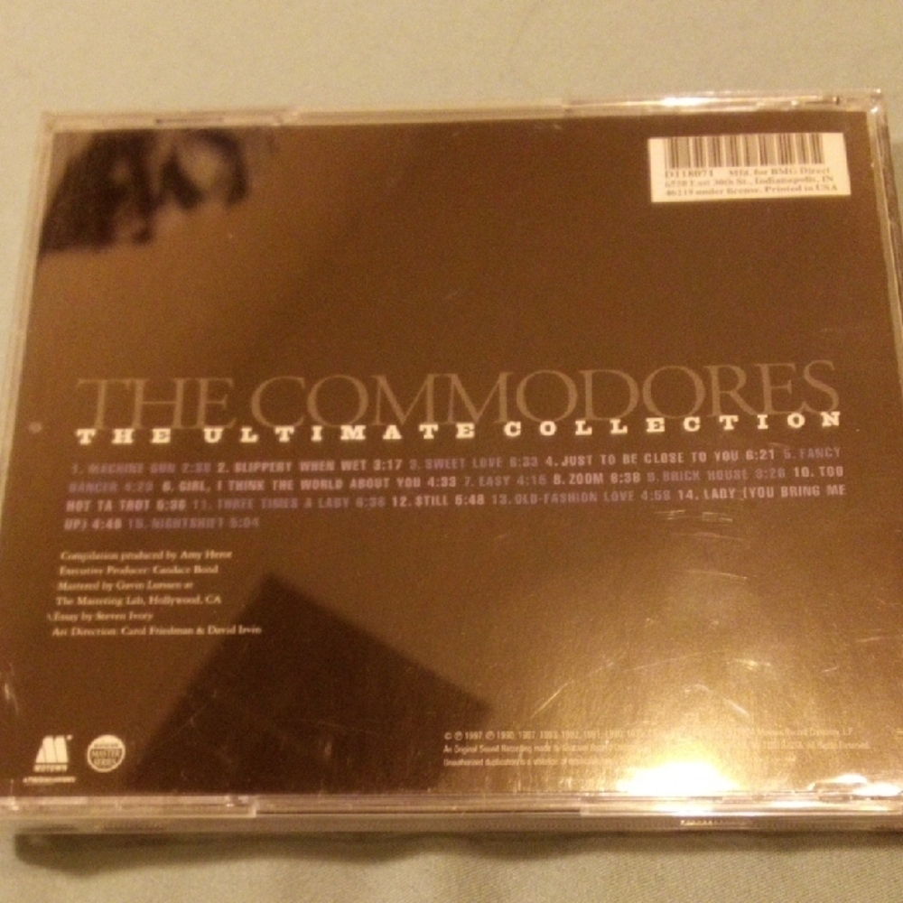 The Commodores Ultimate Collection CD - Picture 3 of 4